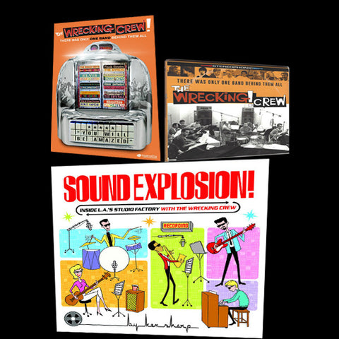 The Triple Zinger_DVD, HARD Cover of Sound Explosion and Soundtrack Take 1